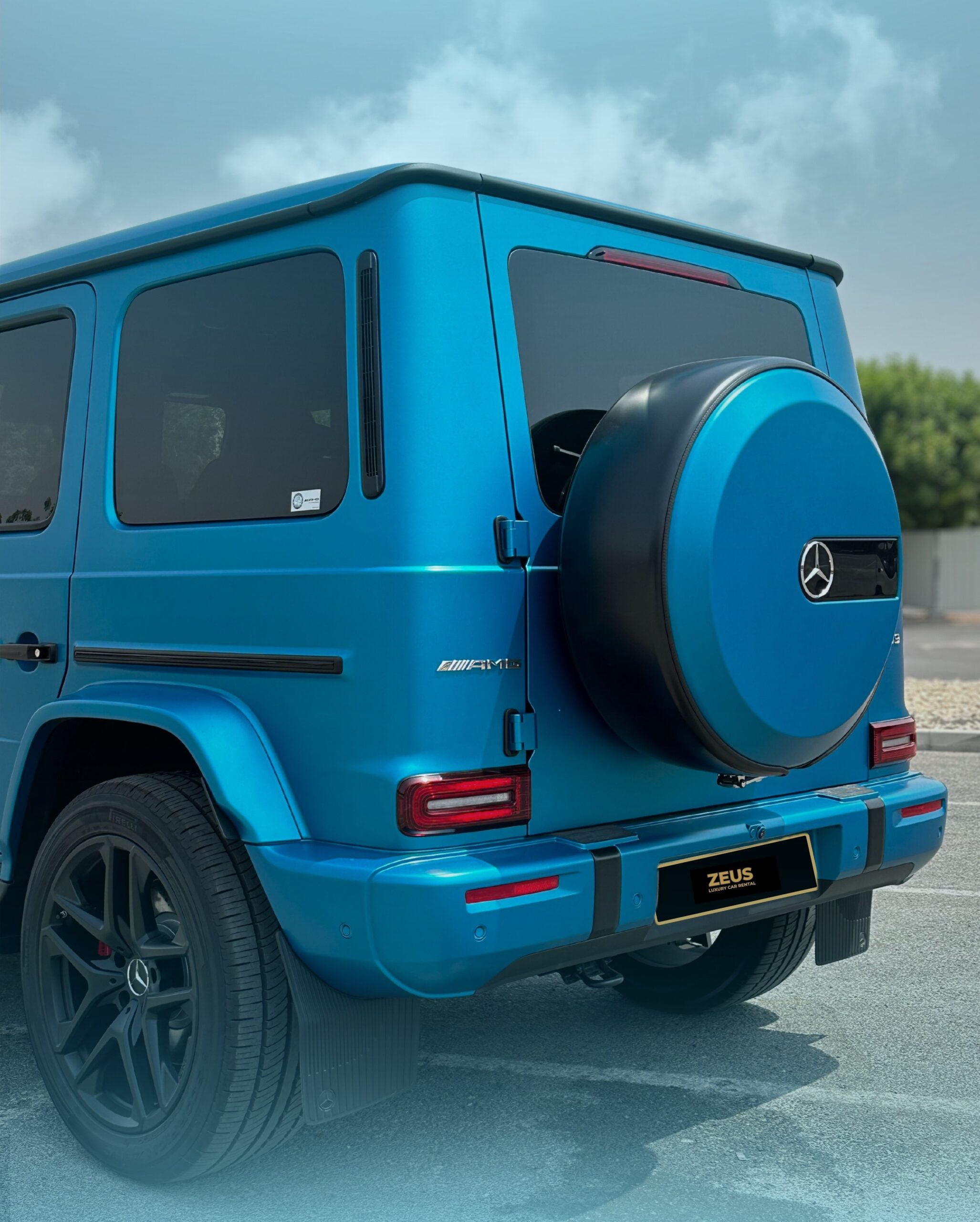 2025 g wagon with clouds